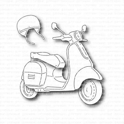 Gummiapan stanssi Scooter