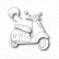 Gummiapan stanssi Scooter