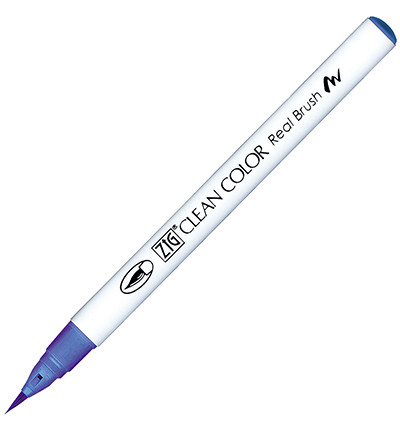 ZIG Clean Colors Real Brush -kynä, sävy iris blue