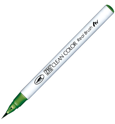 ZIG Clean Colors Real Brush -kynä, sävy true green