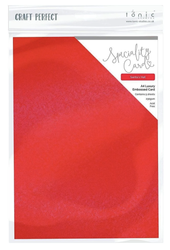 Tonic Luxury Embossed -kartonki, Santa's Hat, 5 arkkia