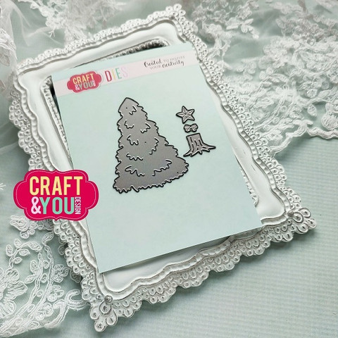 Craft & You stanssi Christmas Tree