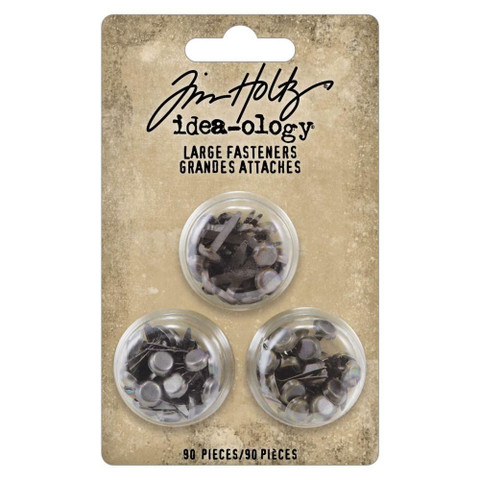 Tim Holtz Idea-Ology Metal Large Fasteners -haaraniitit
