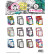 Studio Light Art By Marlene paperipakkaus Die Cut Paper Frames, Signature