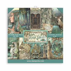 Stamperia paperipakkaus Magic Forest, 12