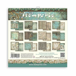 Stamperia paperipakkaus Magic Forest Maxi Background, 12
