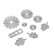 Elizabeth Craft Designs stanssi Florals 7