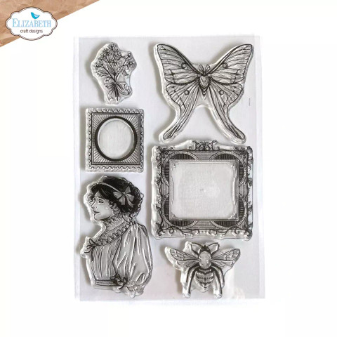 Elizabeth Craft Designs leimasin English Countryside 1