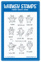 Whimsy Stamps Bizzy Bees 2 -leimasin
