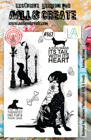 Aall & Create leimasin Canine Dreams