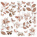 49 and Market Color Swatch: Toast Acetate Leaves -leikekuvat