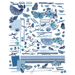 49 and Market Laser Cut Outs -leikekuvat, Color Swatch: Inkwell