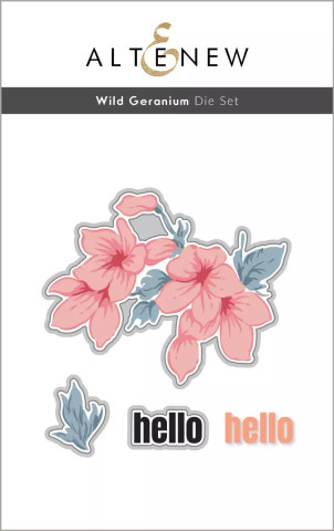 Altenew Wild Geranium -stanssi