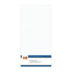 Card Deco kartonkipakkaus, 13.5 x 27 cm, White, 10 kpl