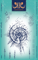 Creative Expressions Katkin Krafts leimasin Fibonacci