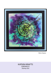 Creative Expressions Katkin Krafts leimasin Fibonacci
