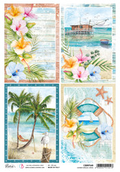 Ciao Bella riisipaperi Summer Breeze Cards