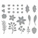 Spellbinders stanssi Make It Merry Florals