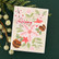 Spellbinders Christmas Florals -sapluuna