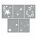 Spellbinders Christmas Florals -sapluuna