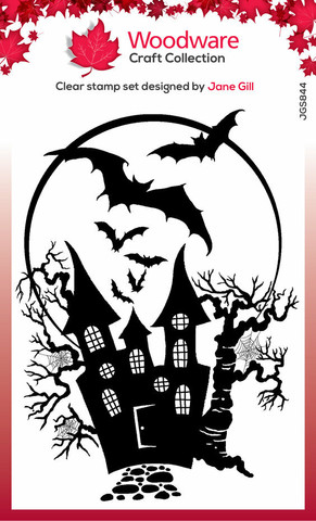 Woodware leimasin Haunted House