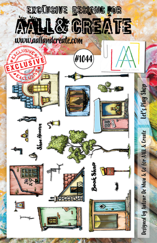 Aall & Create leimasin Let's Play Shop