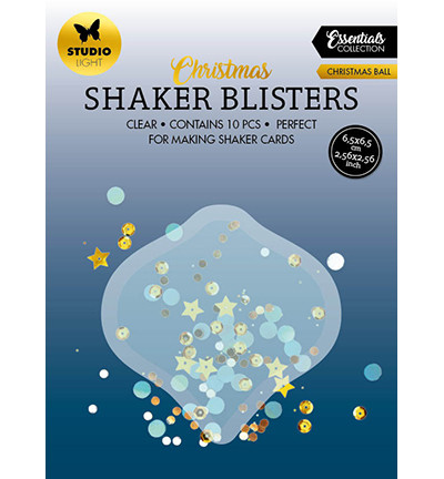 Studio Light Shaker kuvut, joulupallo, 10 kpl