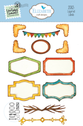 Elizabeth Craft Designs stanssi Layered Labels