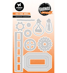 Studio Light stanssi Grunge Collection, Invention Elements
