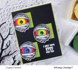 Whimsy Stamps Eye Scream -leimasin