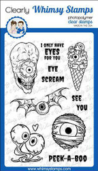 Whimsy Stamps Eye Scream -leimasin