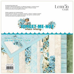 LemonCraft paperipakkaus Forget-Me-Not Dear Diary, 12