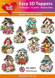 Valmiiksi leikattuja 3D kuvia, Bird Houses