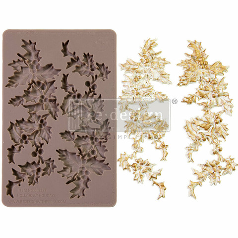 Prima Marketing Mould -muotti Holly Jolly Holidays