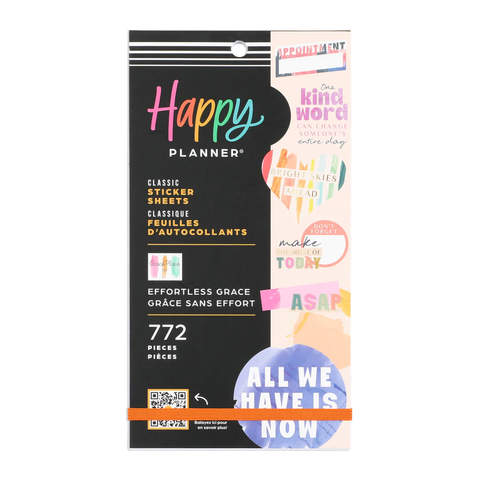 Mambi Happy Planner Value Pack -tarrapakkaus Effortless Grace
