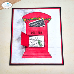 Elizabeth Craft Designs stanssi Post Mailbox