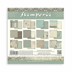Stamperia paperipakkaus Maxi Background Voyages Fantastiques, 12