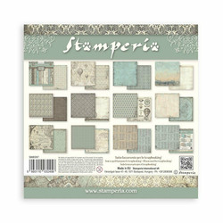 Stamperia paperipakkaus Voyages Fantastiques Backgrounds, 8