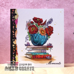 Aall & Create leimasin Fresh Flowers Lover