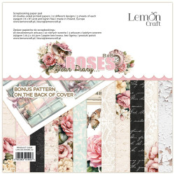 LemonCraft paperipakkaus Roses Dear Diary, 8