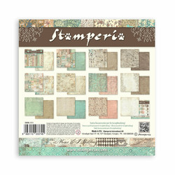 Stamperia paperipakkaus Brocante Antiques Maxi Background, 12