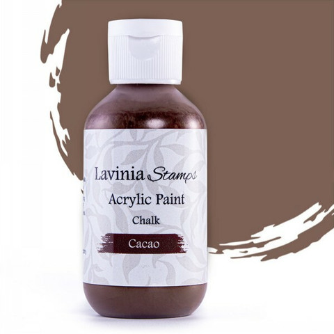 Lavinia Chalk Acrylic Paint -maali, sävy Cacao