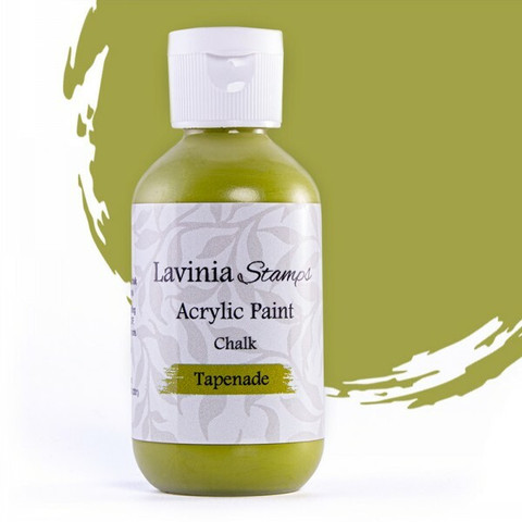 Lavinia Chalk Acrylic Paint -maali, sävy Tapenade