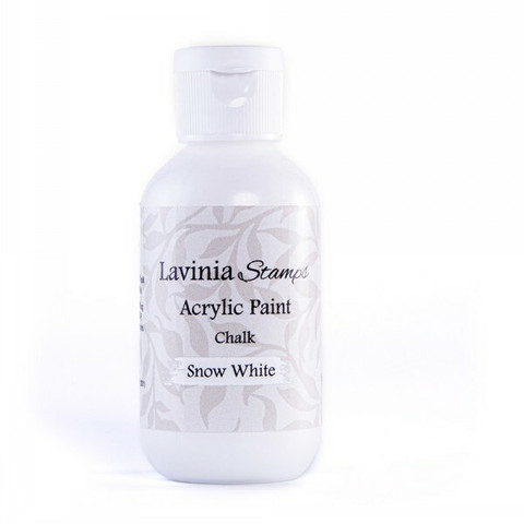 Lavinia Chalk Acrylic Paint -maali, sävy Snow White
