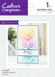Crafter's Companion maski Butterfly Trio