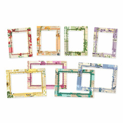 Simple Stories Simple Vintage Essentials Color Palette Chipboard Frames -kehykset
