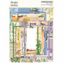 Simple Stories Simple Vintage Essentials Color Palette Chipboard Frames -kehykset