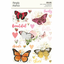 Simple Stories Rub-Ons siirtokuvat Simple Vintage Essentials Color Palette