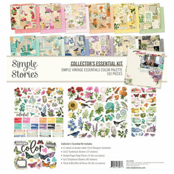 Simple Stories Simple Vintage Essentials Color Palette Collector's Essential Kit -setti