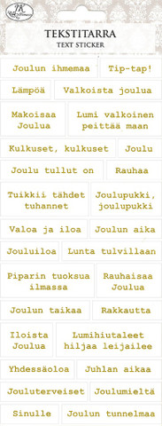 Kuviotarra Joulutoivotukset